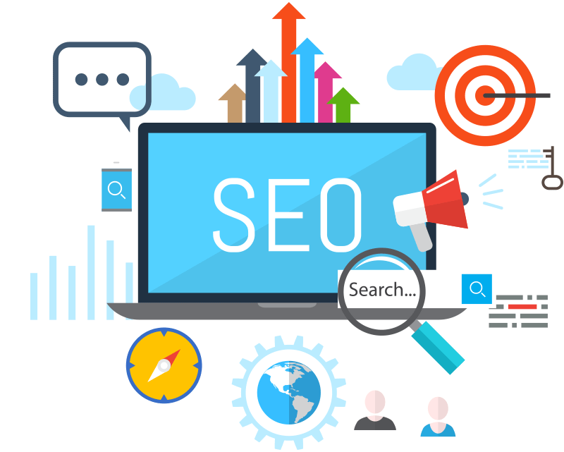 SEO Dashboard & Analytics Vector